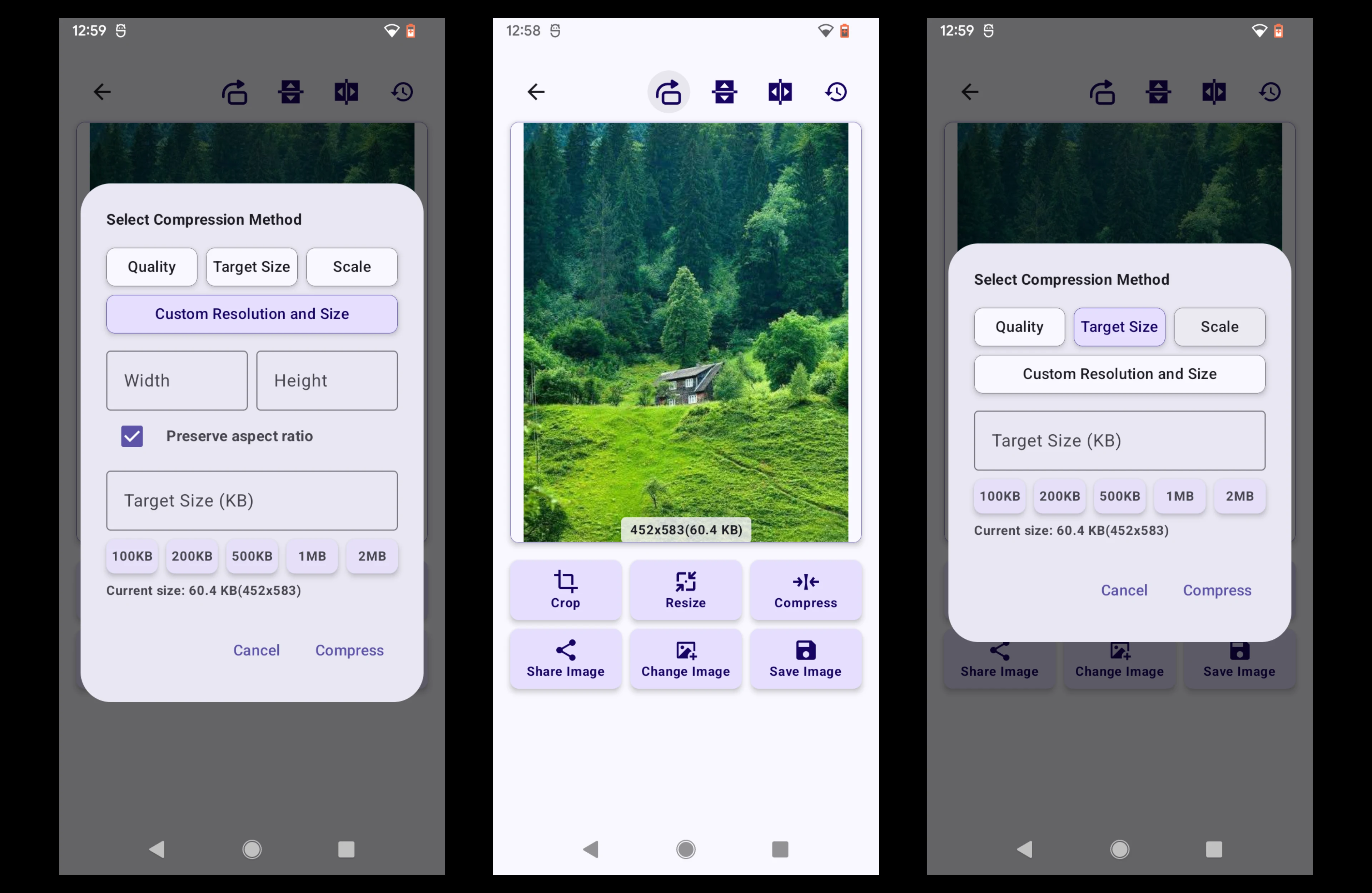 Photo Resize & Compress screenshot